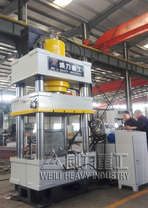 100噸三梁四柱液壓機