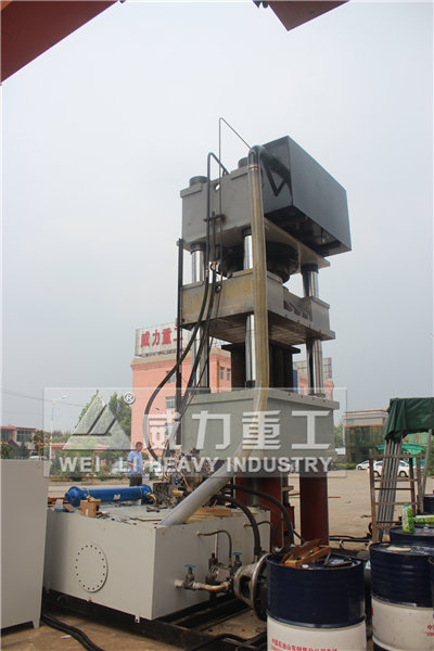 1200噸液壓機調試圖