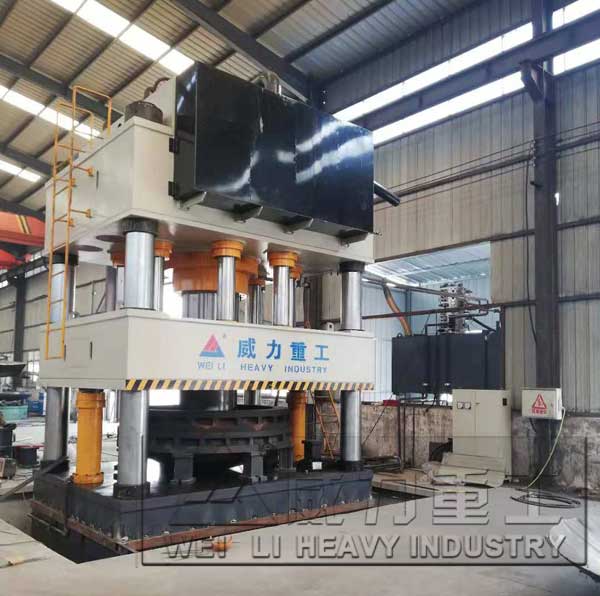 2800噸大型油罐車封頭拉伸液壓機