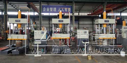 5臺50噸四柱壓力機