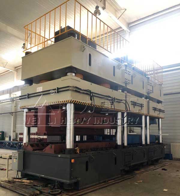 橋梁波形鋼腹板成型液壓機