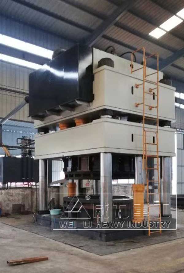 5000噸大型灌裝封頭拉伸機