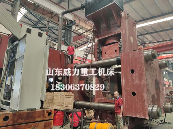 5000噸斗齒鍛造成型液壓機裝配圖