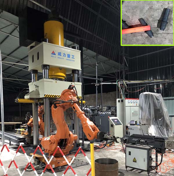 1000噸熱模鍛四柱液壓機