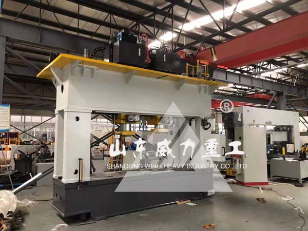 160噸汽車(chē)后橋校直校正液壓機(jī)