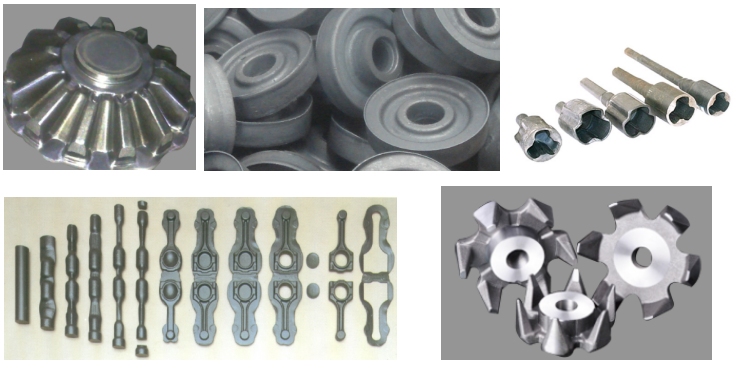 溫擠壓成型工件