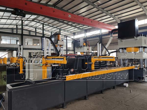 礦用錨桿托盤沖壓生產線