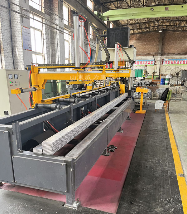 錨桿托盤生產線用戶使用現場