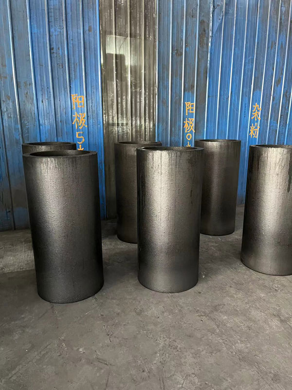 石墨坩堝壓制成型工件